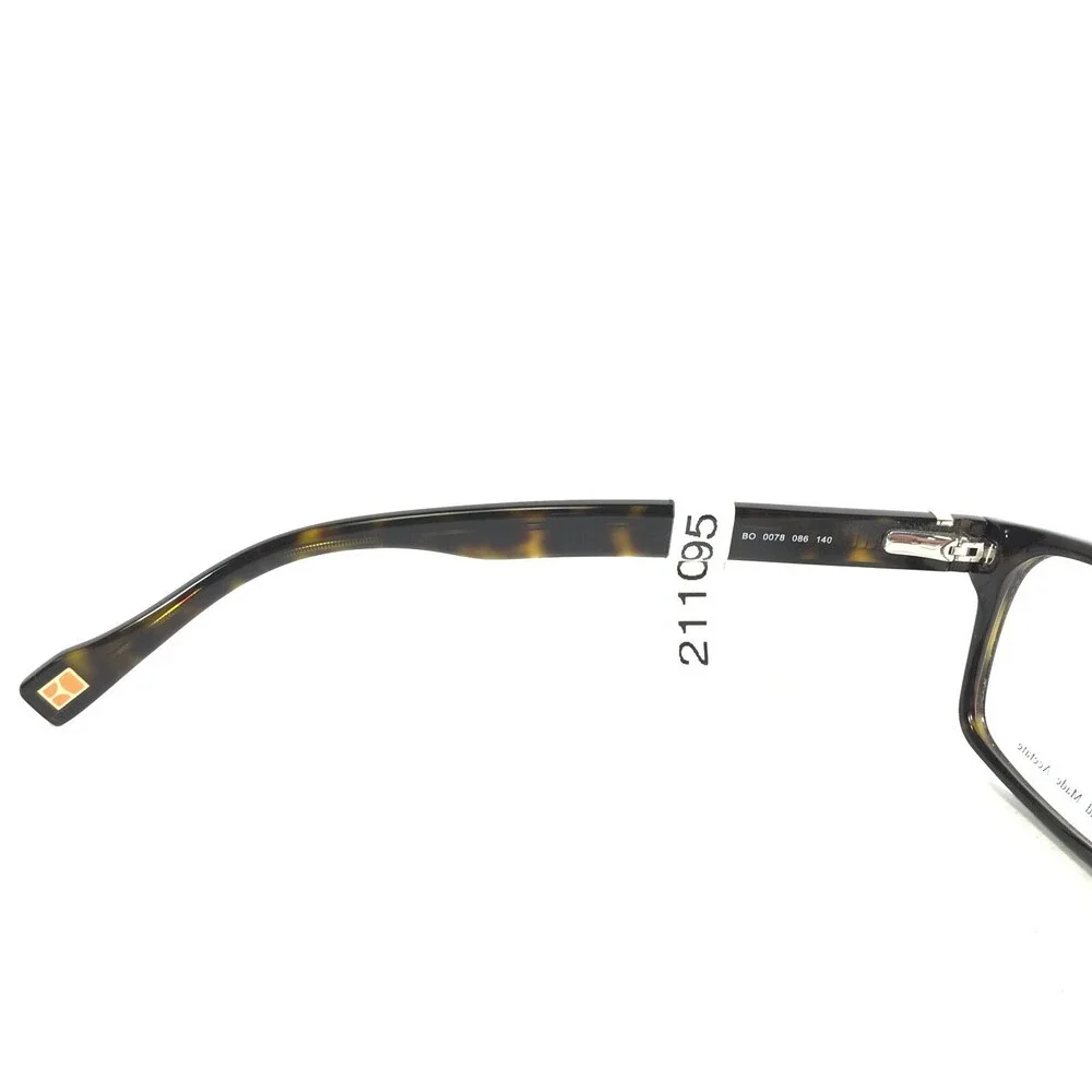 Boss Orange BO0078 086 Eyeglasses Frames Tortoise Rectangular Full Rim 53-16-140